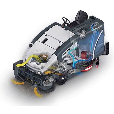 Advance CS7010 48LP EcoFlex DG Hybrid Sweeper Scrubber - 75 Gal.