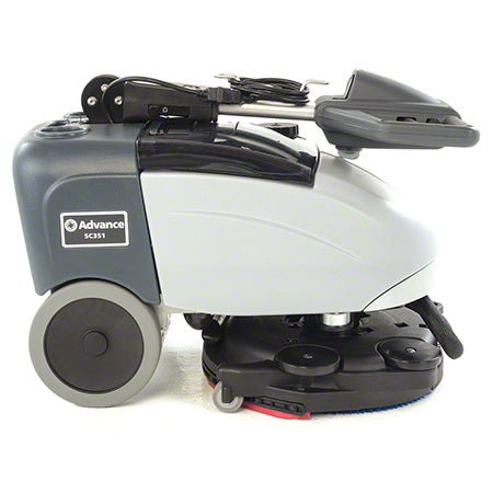 Advance SC351 Battery Micro Scrubber - 14" Compact Commercial Floor Cleaning Machine