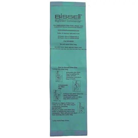 BIS-U8000-PK10 Bissell Bag For Upright Vacuum Cleaner BGU8000 Bissell