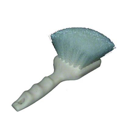 BB-200708 Better Brush Soft Nylon Utility Brush w/White Foam Block - 8"