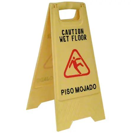 LIT-WFS-ES Crystal Lake Wet Floor Sign M2