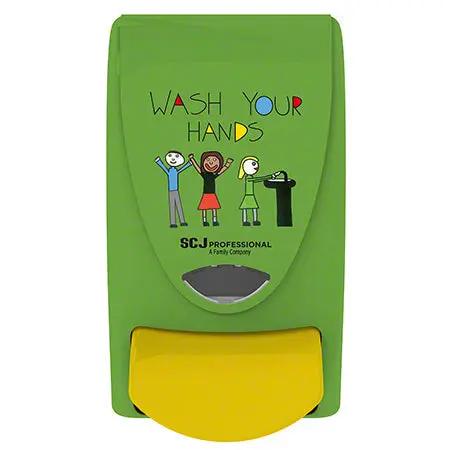DEB-WYH1LDS SCJP ProLine Curve Wash Your Hands Kids 1 L Dispenser SCJ