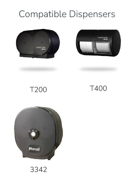 SH-3840    (PR350)  Marcal Transcend SmartCore Tissue 24/cs