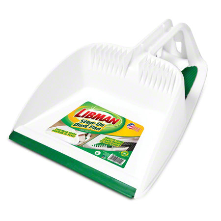 LIB-1150 Libman 10" Step-On Dust Pan - 10", White