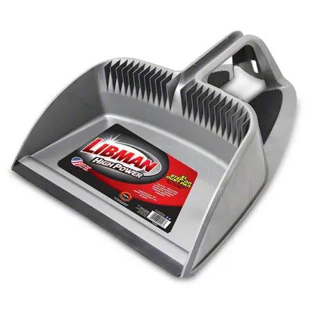 LIB-2126 Libman 16" Step-On Dust Pan - 16", Gray Libman