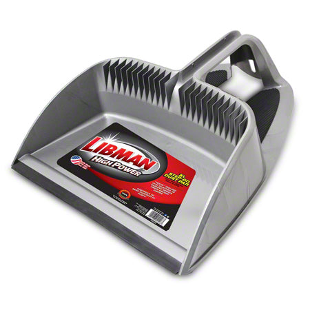 LIB-2126 Libman 16" Step-On Dust Pan - 16", Gray