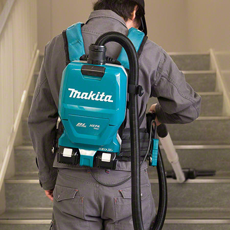 Makita 18V X2 LXT Lithium-Ion Brushless Cordless Backpack Vacuum