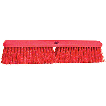 Malish Color Coded Crimped Poly Push Broom