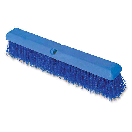 Malish Color Coded Crimped Poly Push Broom