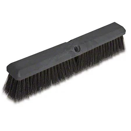 Malish Color Coded Crimped Poly Push Broom Malish