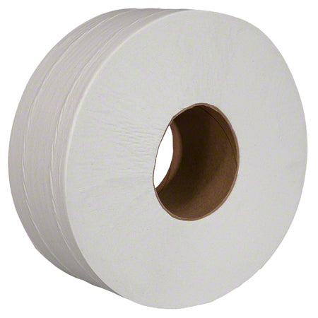 SH-1002 Marcal Pro 2 Ply 9" Jumbo Roll Bath Tissue - 3.3" x 1000', White