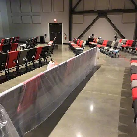 NAPCO Church & Auditorium Seating Cover - 8' x 400' NAPCO