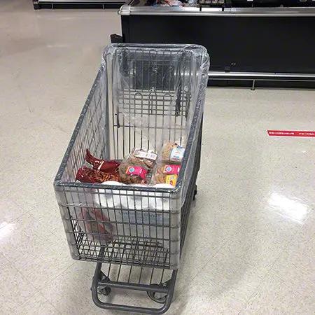 NAPCO Grocery Cart Liner - 40 x 25 x 36 NAPCO