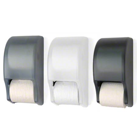 PFC-R28-TS Palmer Two Roll Standard Tissue Dispenser - Translucent