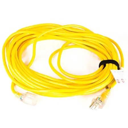 PRO-101678 ProTeam 50' 16-Gauge Yellow Extension Cord Proteam