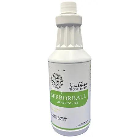 SH-110012 Southern Hospitality Mirrorball RTU Glass Cleaner - Qt. Southern Hospitality