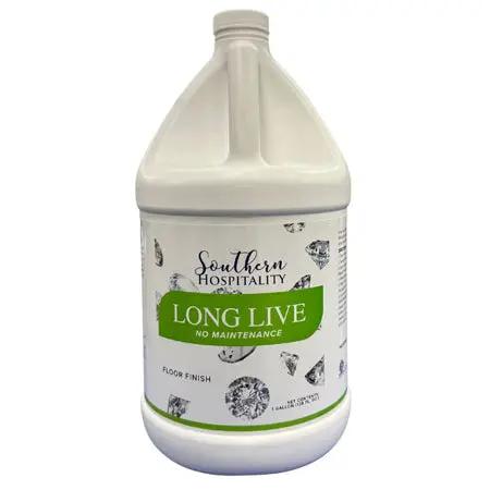 SH-200004 Southern Hospitality Long Live Low Maintenance Floor Finish - Gal. Southern Hospitality