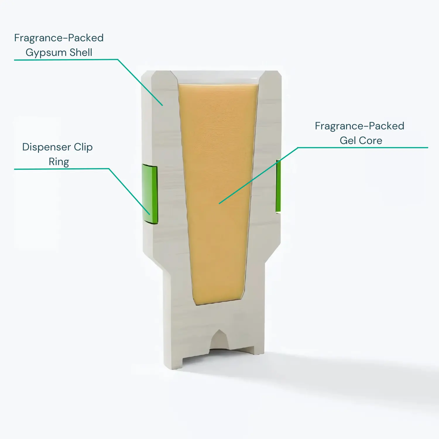 VEC-V-SOLID-CM Vectair V-Air Solid Plus Air Freshener - Citrus Mango Vectair