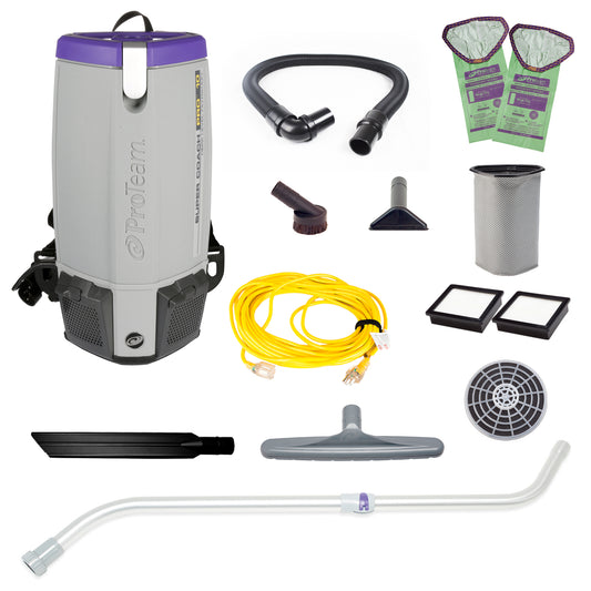PRO-107305 SUPER COACH PRO 10 W/107099 XOVER PERFORMANCE TELESCOPING WAND KIT