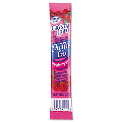 CRY79800 Flavored Drink Mix, Raspberry Ice, 30 .08oz Packets/box