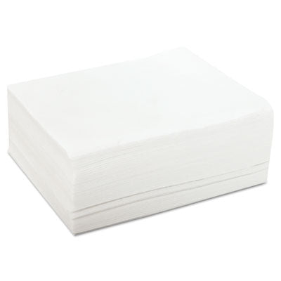 CHI8785 VeraClean Critical Cleaning Wipes, Smooth Texture, 1/4 Fold, 1-Ply, 12 x 13, Unscented, White, 50/Pack, 20 Packs/Carton CHICOPEE, INC