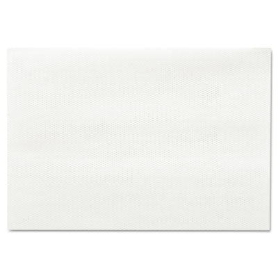 CHI0930 Masslinn Shop Towels, 1-Ply, 12 x 17, Unscented, White, 100/Pack, 12 Packs/Carton CHICOPEE, INC