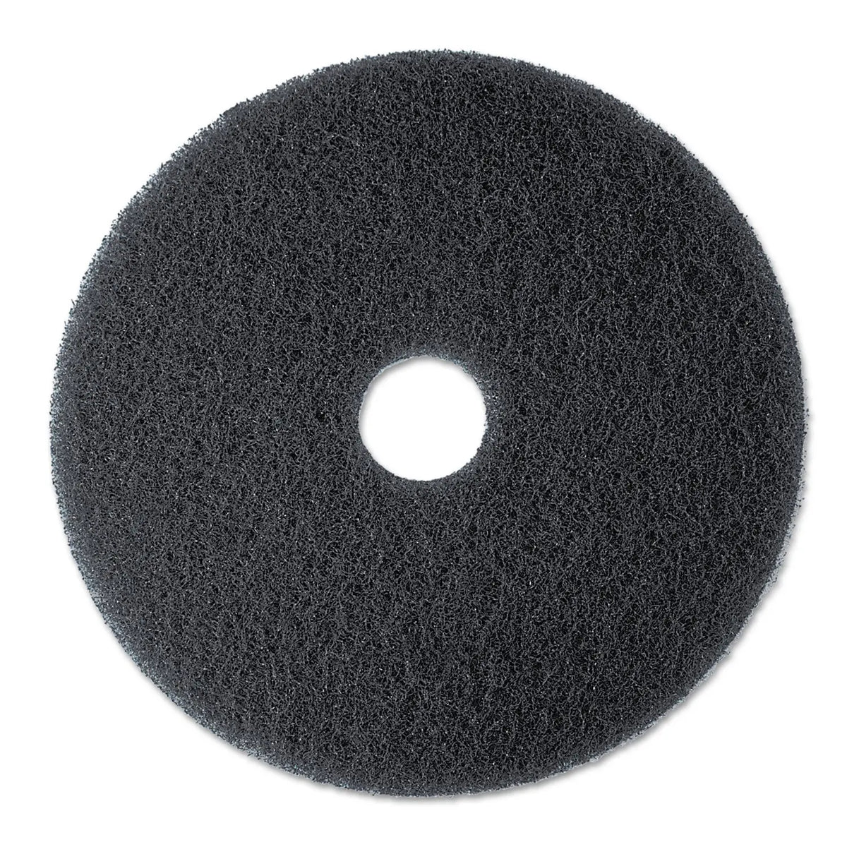 MMM08278 Low-Speed High Productivity Floor Pads 7300, 20In. Diameter, Black, 5/carton MMM