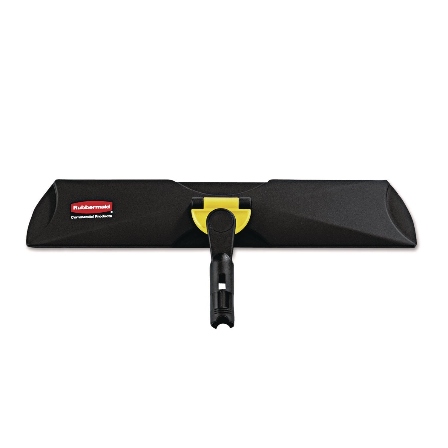 RCPQ559BLA Hygen Quick Connect Single-Sided Frame, 18w X 3 3/8d, Plastic, Black RUBBERMAID COMMERCIAL PROD.