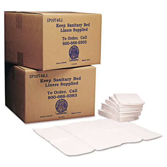 KKPKB15099 Baby Changing Station Sanitary Bed Liners, 13 X 19, White, 500/carton Koala Kare