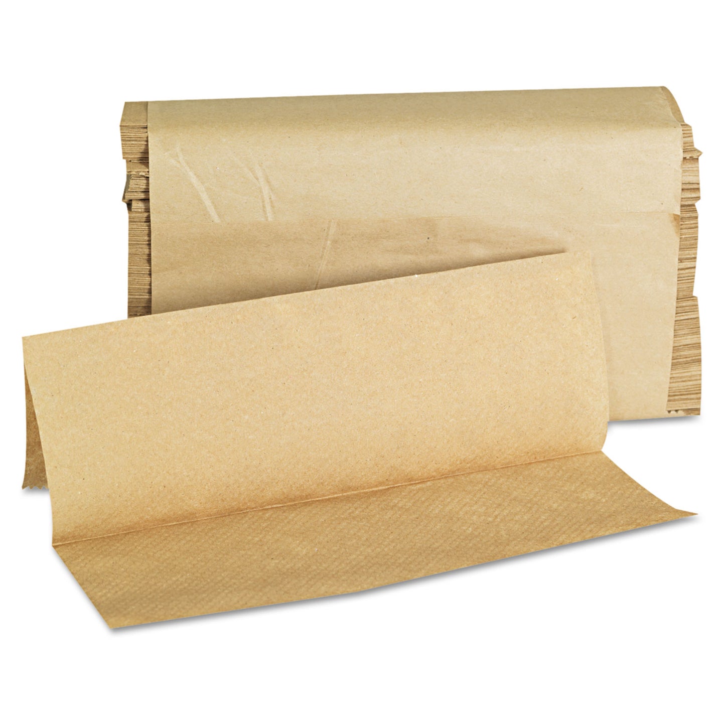 GEN1508 Folded Paper Towels, Multifold, 9 x 9.45, Natural, 250 Towels/Pack, 16 Packs/Carton