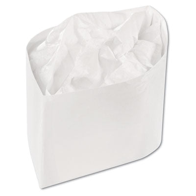 RPPRCC2W Classy Cap, Crepe Paper, Adjustable, One Size Fits All, White, 100 Caps/Pack, 10 Packs/Carton