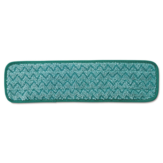 RCPQ412GRE Microfiber Dust Pad, 18.5 x 5.5, Green RUBBERMAID COMMERCIAL PROD.