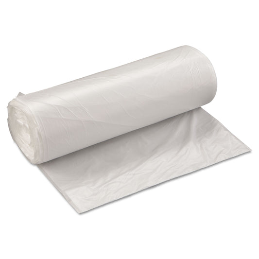 IBSVALH3860N22 High-Density Commercial Can Liner Value Pack, 60 gal, 19 mic, 38" x 58", Clear, Interleaved Roll, 25 Bags/Roll, 6 Rolls/CT