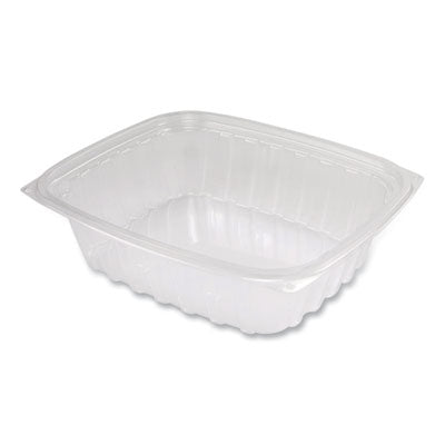 DCCC24DER ClearPac Containers, 24 oz, 6.5 x 7.5 x 2, Clear, Plastic, 63/Pack, 8 Pack/Carton