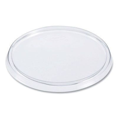 DCC12CLR Non-Vented Cup Lids, Fits 10 oz to 14 oz Hot Cups/6 oz to 8 oz Food Containers/6 oz Bowls; Plastic, Clear, 1,000/Carton