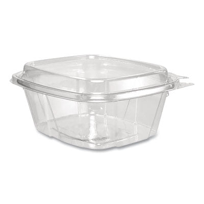 DCCCH16DED ClearPac SafeSeal Tamper-Resistant/Evident Containers, Domed Lid, 16 oz, Clear, Plastic, 100/Bag, 2 Bags/Carton