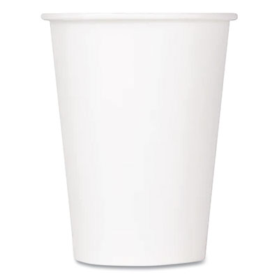 KRTCKCP12W Double Poly Paper Cold Cups, 12 oz, White, 1,000/Carton