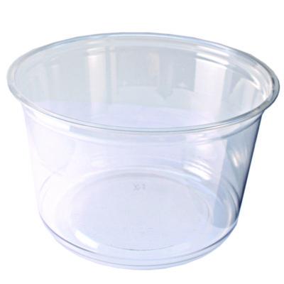 FABRD16 Recycleware Round Deli Container, 16 oz, 4.6" Diameter x 3" h, Clear, Plastic, 500/Carton