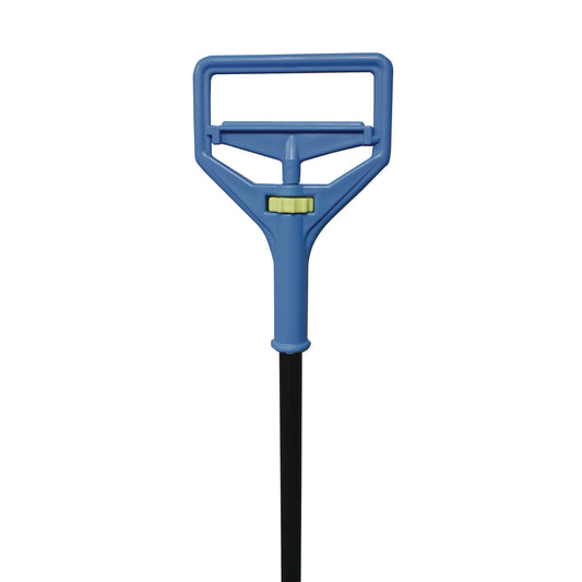 IMP94 Janitor Style Screw Clamp Mop Handle, Fiberglass, 1" dia x 64", Blue