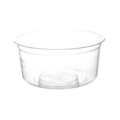 ECOEPRDP12 Round Deli Containers, 12 oz, 4.63" Diameter x 2.13" h, Clear, Plastic, 500/Carton