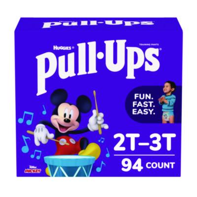 KCM45266 Pull-Ups Learning Designs Potty Training Pants for Boys, 2T-3T, 18 lbs to 34 lbs, 94/Carton KIMBERLY CLARK