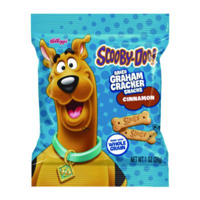 KEBKEE50689 Scooby-Doo Cinnamon Graham Sticks, 1 oz Packet, 210/Carton