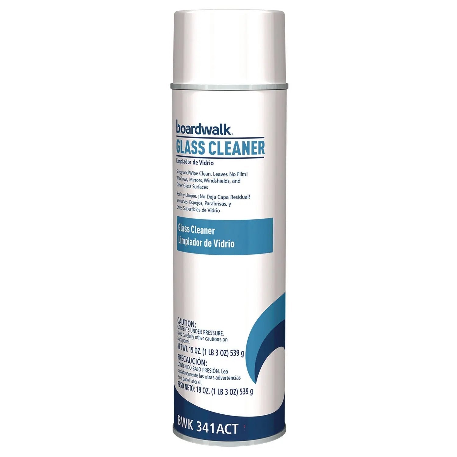 BWK341AEA Heavy-Duty Glass Cleaner, Sweet Scent, 19 oz, Aerosol Spray Boardwalk