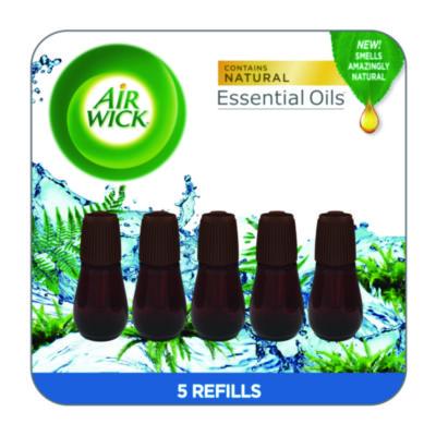 RAC03011PK Essential Mist Refill, Fresh Waters, 0.67 oz, 5/Pack RECKITT BENCKISER