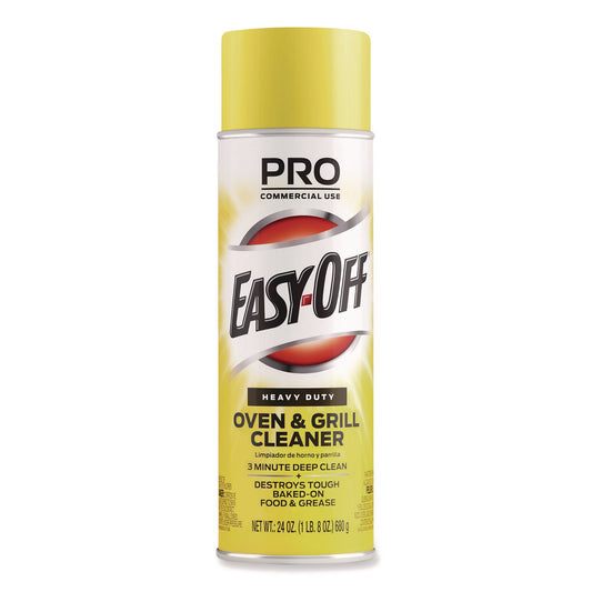 RAC85261EA Oven And Grill Cleaner, Unscented, 24 Oz Aerosol Spray Professional EASY-OFF