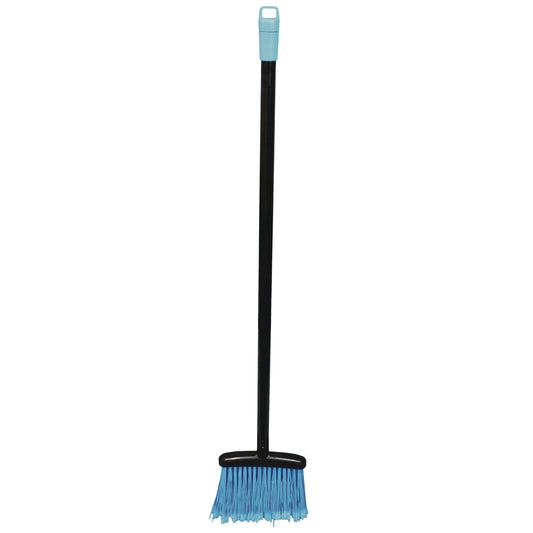 IMPT001501 Lobby Dust Pan Broom, 36.86", Black/Blue, 12/Carton