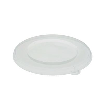PCTYPPLIDF8RND EarthChoice PP Lid for Fiber Blend Bowl, 8" Diameter, Clear, Plastic, 200/Carton