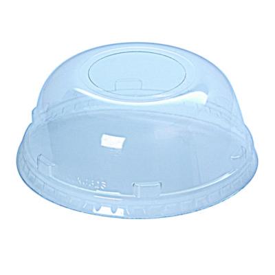 FABDLKC32S Kal-Clear/Nexclear Drink Cup Lids, Squat Dome Lid with 1.75" Hole, Fits 32 oz Cold Cups, Plastic, Clear, 500/Carton