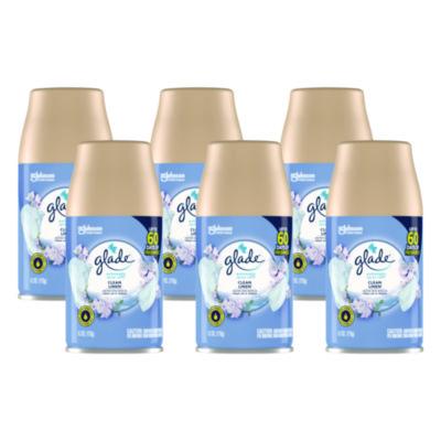 SJN375364 Automatic Air Freshener, Clean Linen, 6.2 Oz, 6/carton SC JOHNSON