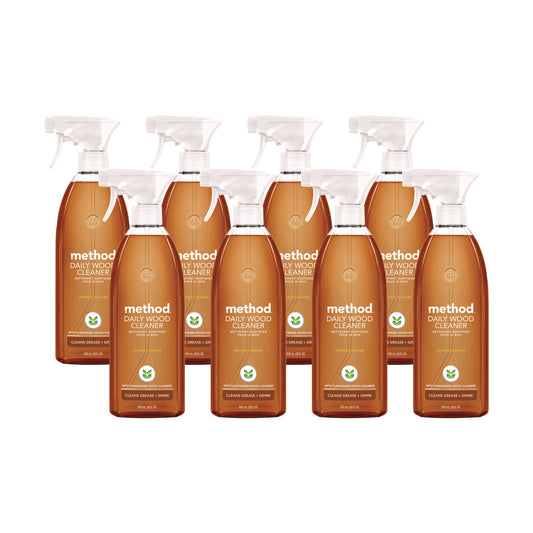 MTH01182CT Daily Wood Cleaner, 28 Oz Spray Bottle, 8/carton